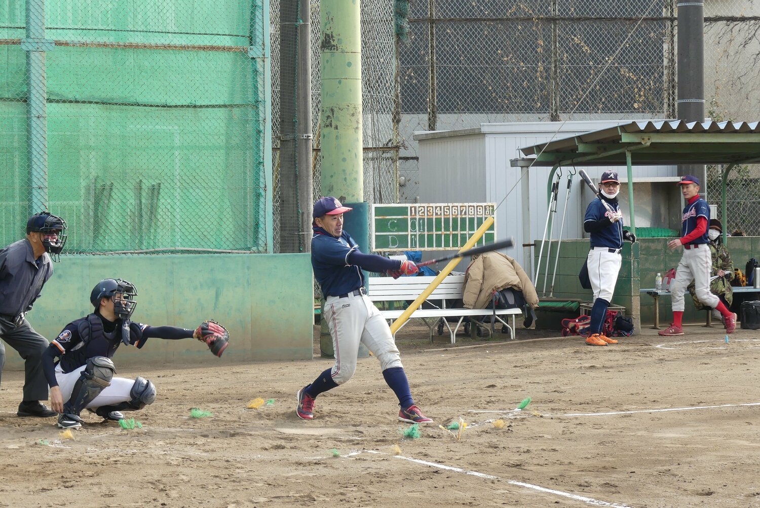 ビヨンドマックスレガシーを使って、楢木さんはこの日ランニングホームランを放った