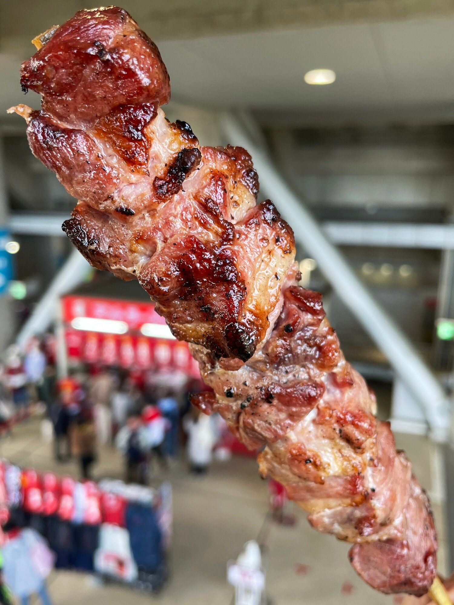 『五浦ハム』のハム焼き