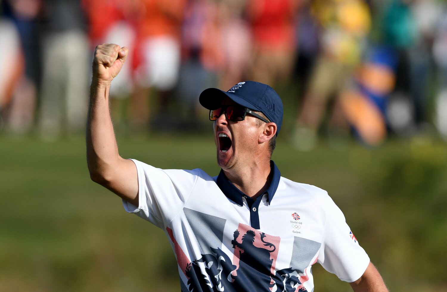 多くの辞退者が出たリオ五輪で熱戦を演じて金メダルを獲得したジャスティン・ローズ ©️Getty Images