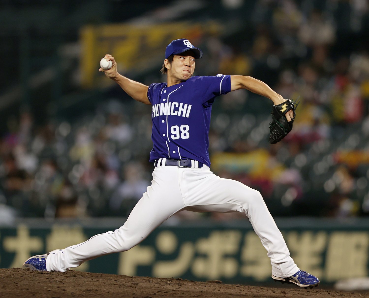 力投する木下投手　©JIJI PRESS