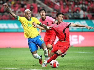 「ブラジル5－1で韓国を蹴散らす」衝撃の内実　ネイマールらの状態は70～80％なのに…フィジカル負けにソン・フンミンも白旗