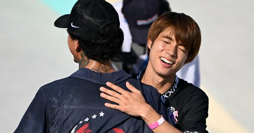 パリオリンピック ナイジャー ヒューストン 直筆サイン ① 堀米雄斗 堀米雄斗、2連覇達成「夢のような時間」パリ2024スケートボード