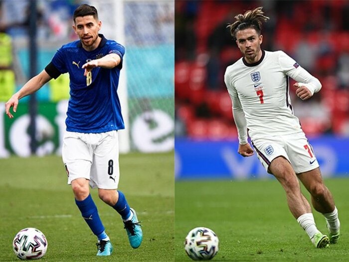 EUROに見る「最新のMFトレンド」 イタリアやイングランドの“伝統スタイル脱却”と田中碧の覚醒に共通するものとは＜Number Web＞ photograph by UEFA/Getty Images