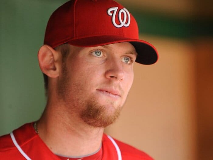 メジャーに現れたケタ外れの才能!!“超”投手ストラスバーグの悩みとは？＜Number Web＞ photograph by Getty Images