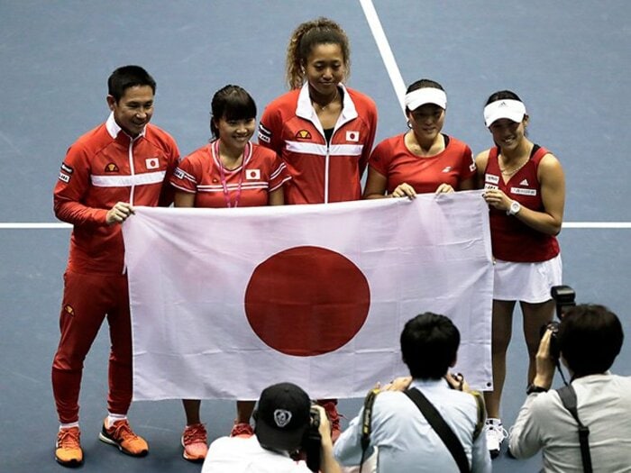 日本がワールドグループ2部復帰！3カ国代表・大坂なおみのスケール感。＜Number Web＞ photograph by Getty Images