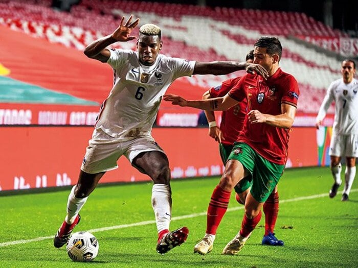 ポール・ポグバ「最強フランスの時代を築きたい」～優勝候補キーマンインタビュー（2）～＜Number Web＞ photograph by Getty Images