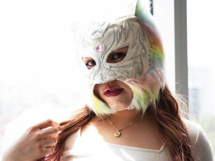 「上谷沙弥がメディアに出まくって…」“人気覆面レスラー”スターライト・キッドの嫉妬「バチバチに意識」スターダム“赤と白の二冠戦”は実現するか＜Number Web＞ photograph by Essei Hara