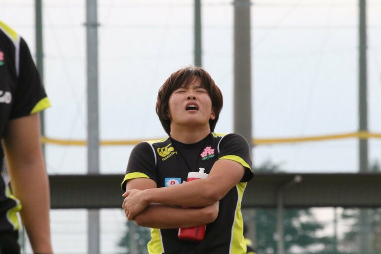 自らを律してトレーニングに励んできた原（写真は2019年府中合宿）　©Nobuhiko Otomo