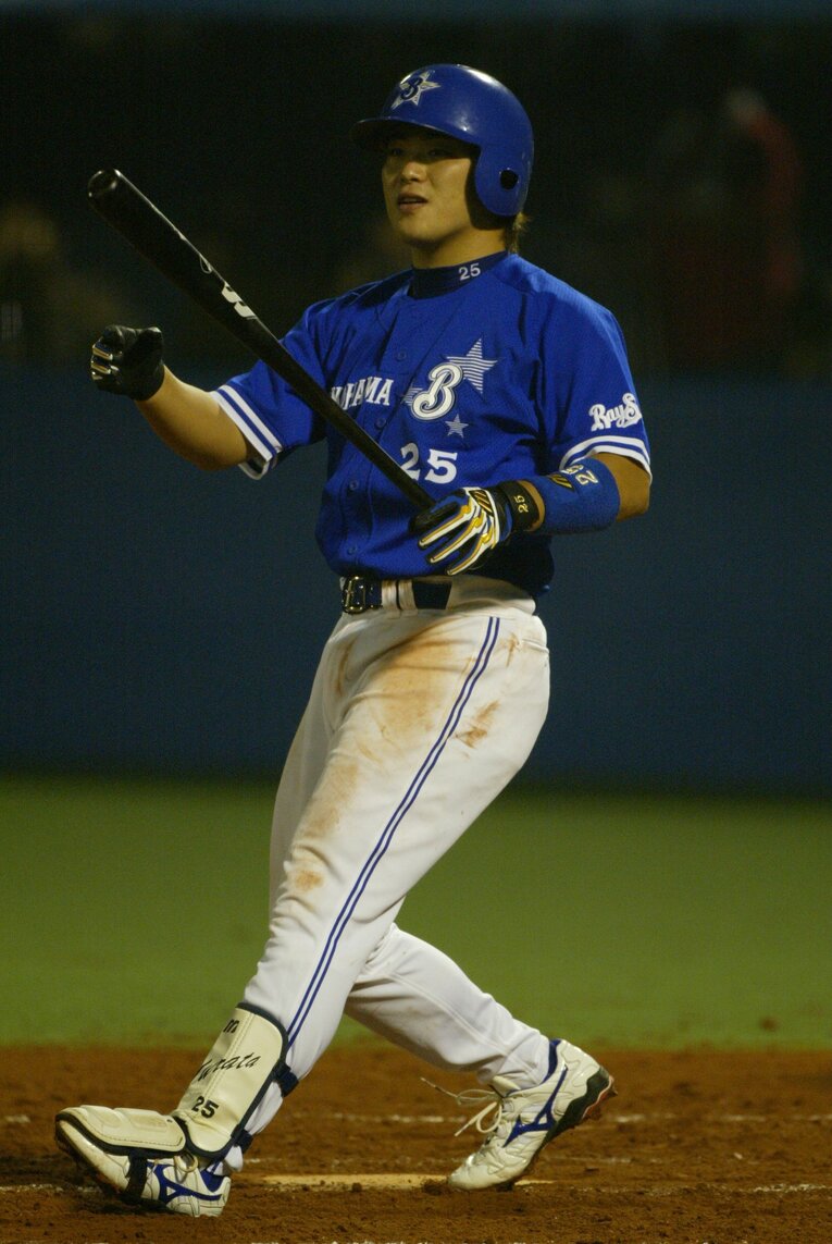 ルーキー時代の村田修一（2003年）©︎Tamon Matsuzono