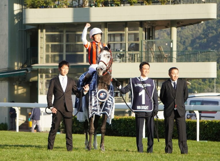 19年の香港カップを制したウインブライト　©Satoshi Hiramatsu