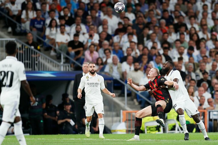 CLマドリーvsマンCでカメラマンが見た“世界の超一流”ビニシウスとデブライネ超絶弾、モドリッチの頭脳、グリーリッシュの筋肉美…(23)