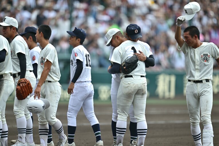 見てて泣ける…最高の試合だった【テレビに映らない】甲子園決勝の決定的瞬間（計50枚超）。写真はまだまだ続きます　©Hideki Sugiyama