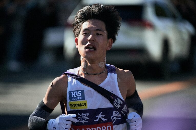 故障明けで最後の箱根に挑んだ駒澤大主将の山川拓馬。悔しい結果に終わりはしたが、後輩たちに多くのものを残していったはずだ　©Yuki Suenaga