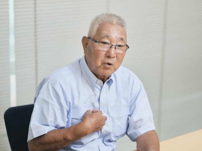 「阪急に勝てるとは思っていなかった」と語る大矢明彦　©Yuki Suenaga