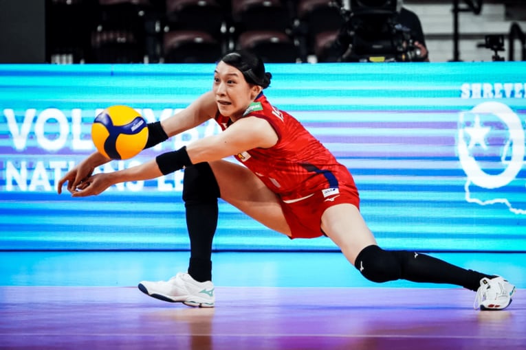 ネーションズリーグ予選ラウンド・韓国戦　©︎FIVB