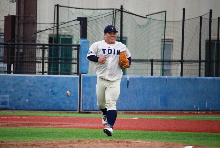 桐蔭横浜大学・渡部健人　©Yu Takagi