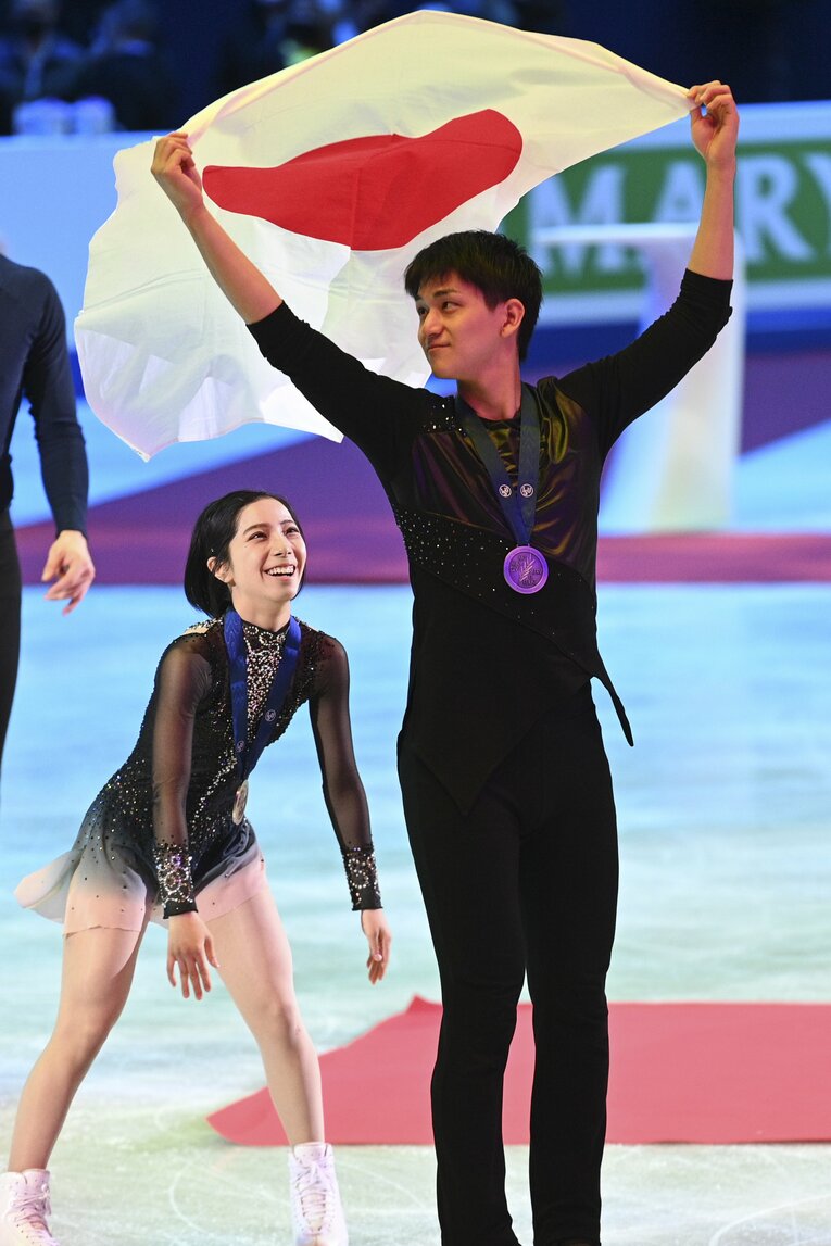 2022年3月の世界選手権では銀メダルを獲得　©Asami Enomoto