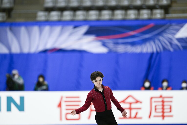 ショート終了時点では2位　©Asami Enomoto