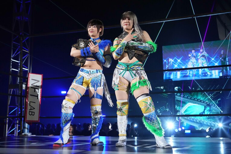 6月25日、国立代々木競技場第二体育館。ゴッデス王座3度目の防衛戦に臨んだMIRAIと壮麗亜美