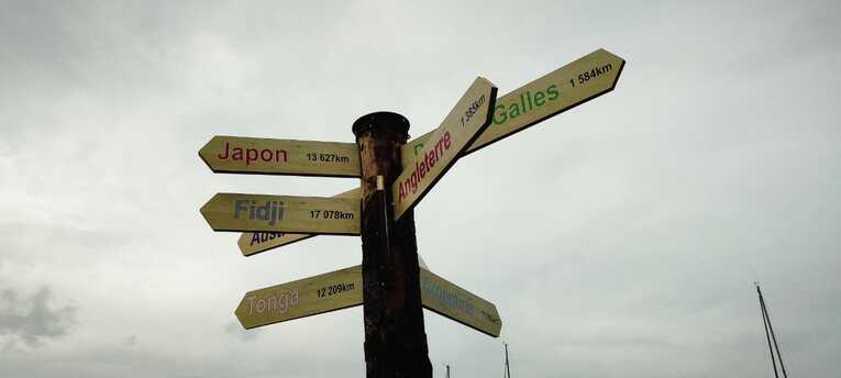 日本まで13627㎞　©Hiroaki Sawada