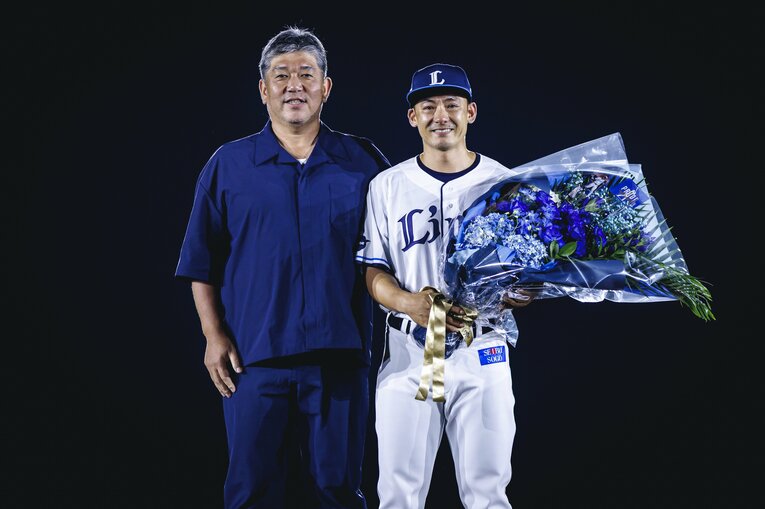 西武一筋25年 レジェンド・栗山巧の引退試合に密着　©Kiichi Matsumoto　【スワイプするとそのほかの写真もご覧になれます】