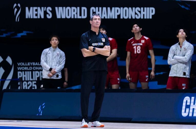 バレーボール世界選手権・リビア戦　©︎Volleyball World