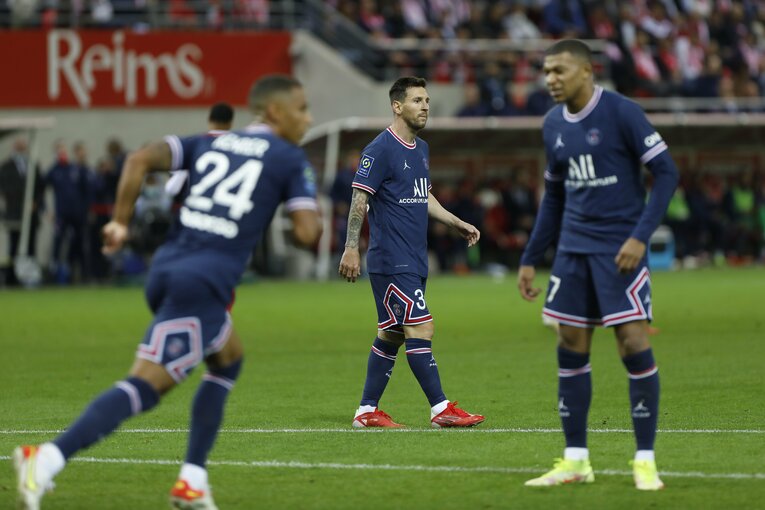 PSGに移籍したメッシ　©Getty Images