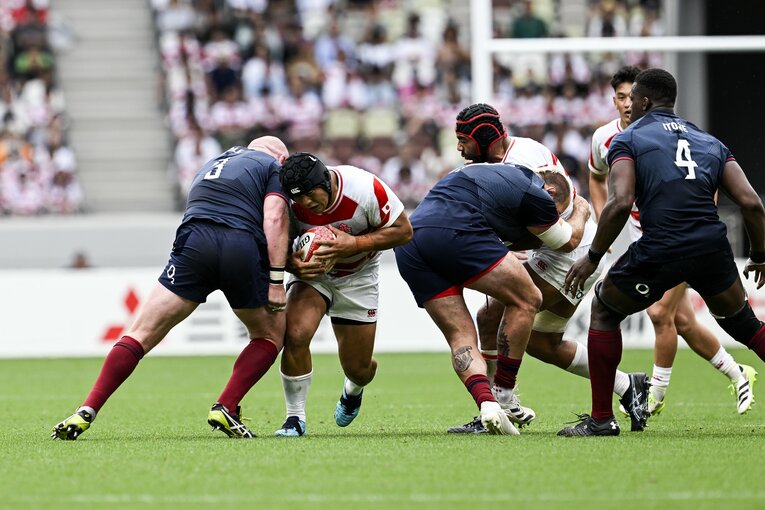 第二次エディー・ジョーンズHC体制の初陣となったイングランド戦　©Asami Enomoto