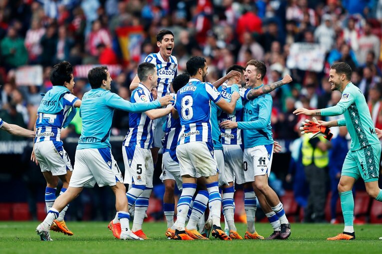 「クボを無効化する」要警戒した闘将シメオネが久保建英の技に呆然…ソシエダCL確定にカメラマンが思い出した「クボはフィットするよ」(2)