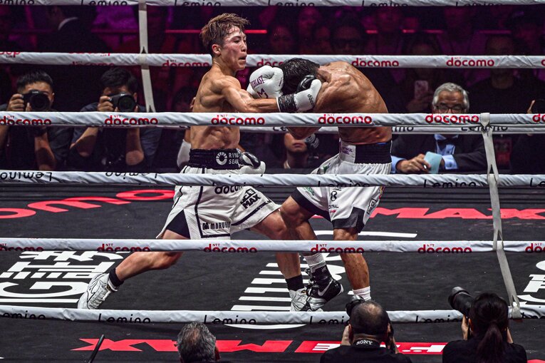 井上尚弥vs.ムロジョン・アフマダリエフ。9月14日、IGアリーナ　©Takuya Sugiyama