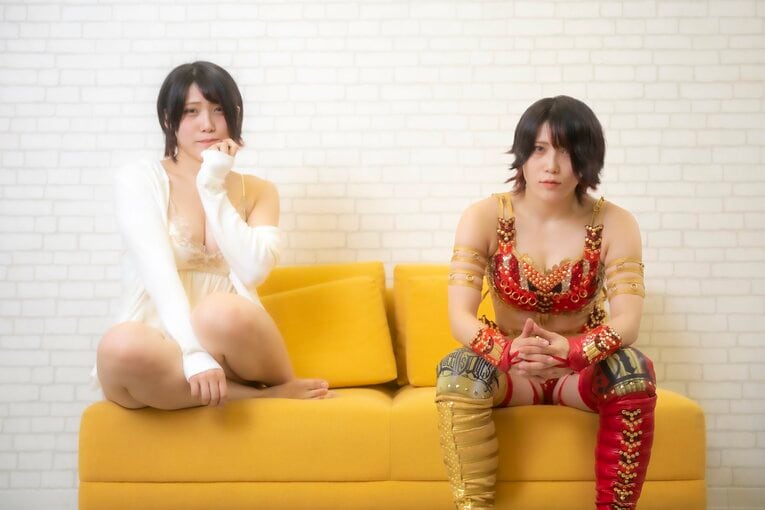 《特別グラビア》スターダム林下詩美が語る“女王ではない今”の自由さ…話題の“中野ぅたみ”も登場「かわぃぃことしかとりぇがなぃんですぅ」(19)