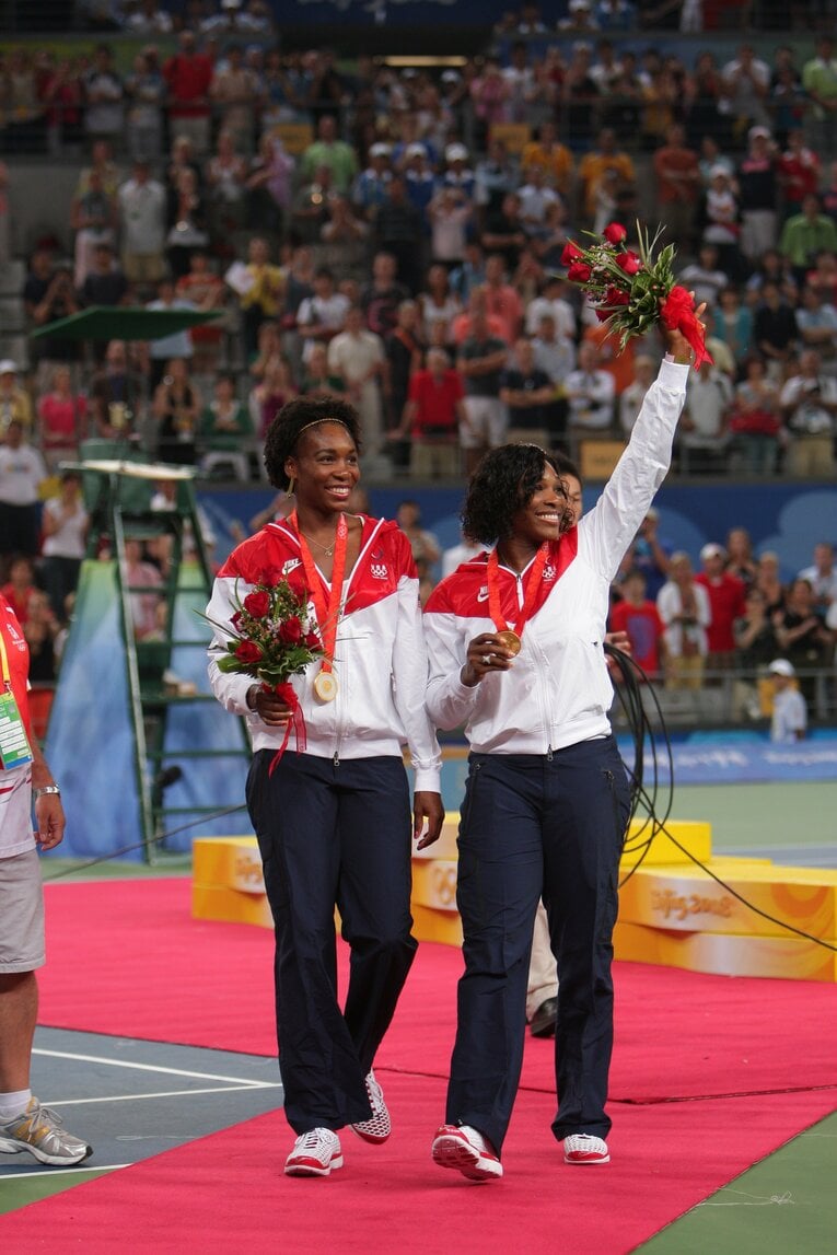 北京五輪、姉ビーナスと　©Shinji Oyama/JMPA