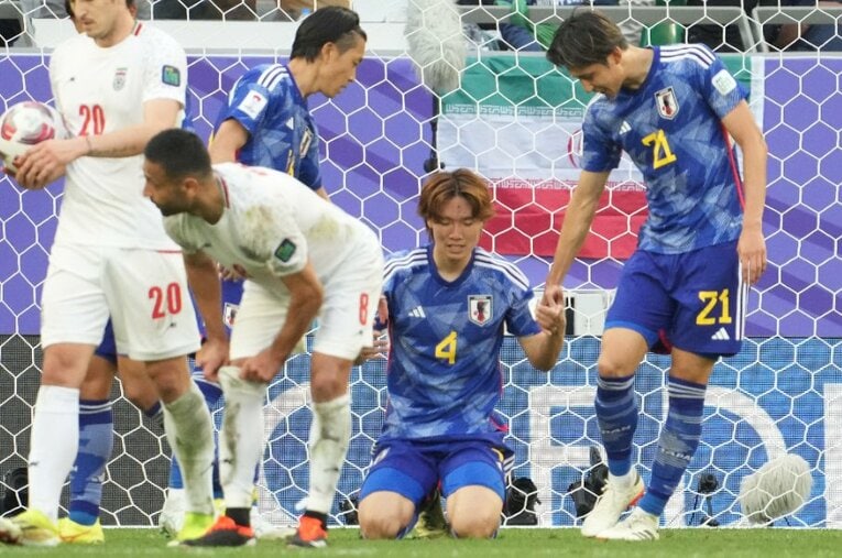 イランに敗れた日本代表。試合後の選手たちの表情を現地からレポートする ／ photograph by Getty Images