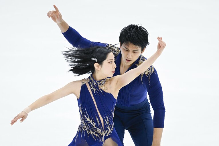 2022年GPファイナルで披露したSP『You'll Never Walk Alone』。サッカーチームの応援歌としても使われている1曲だ　©Asami Enomoto　©Asami Enomoto