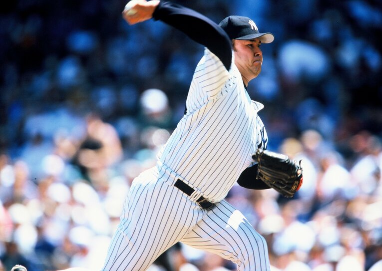 ヤンキース時代の伊良部 ©Kazuaki Nishiyama