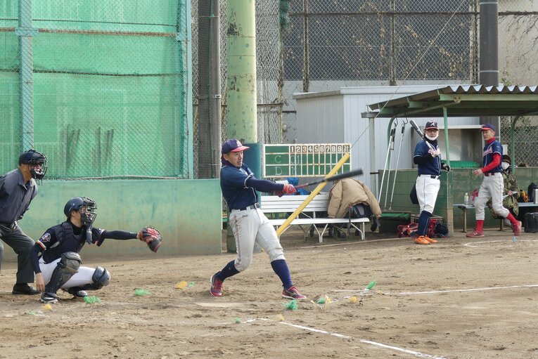 ビヨンドマックスレガシーを使って、楢木さんはこの日ランニングホームランを放った