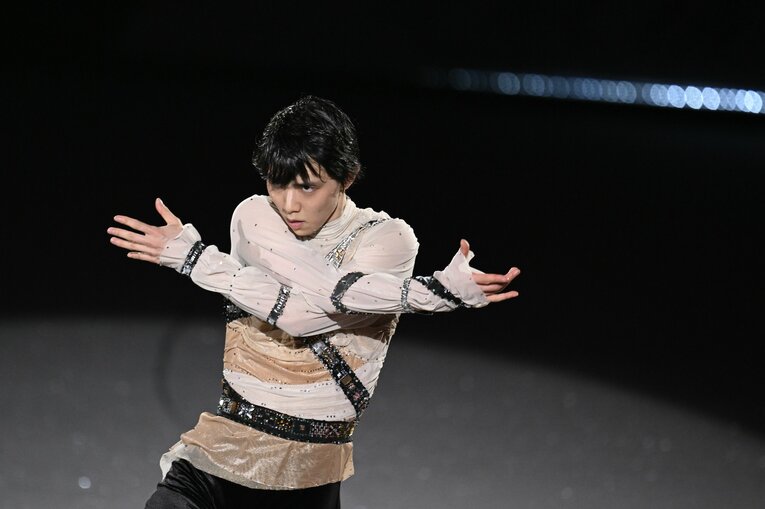 アイスショー「プロローグ」で演じた『ロミオ＋ジュリエット』　©Asami Enomoto