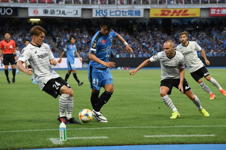 2019年の川崎戦©Getty Images