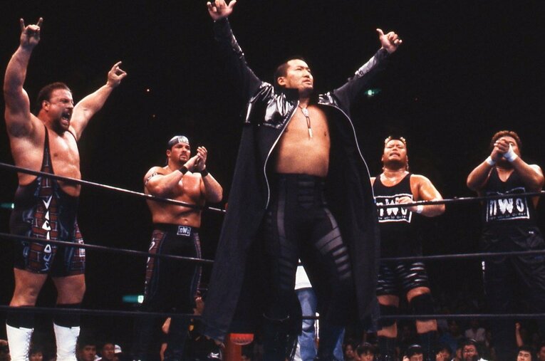 “黒のカリスマ”蝶野正洋が今明かす、選手大量離脱事件のウラ側とは？ ／ photograph by AFLO