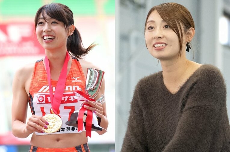 トップスプリンターとして活躍してきた市川華菜さんが語る、人気の裏にあった葛藤とは ／ photograph by AFLO／Shiro Miyake