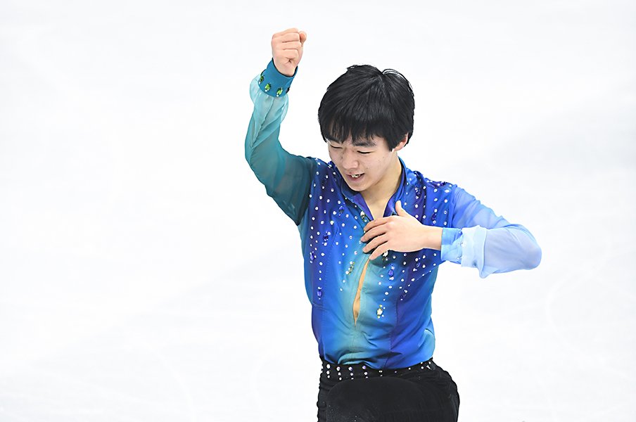 鍵山優真の驚くべき4回転ジャンプ。父の理論、遺伝、基礎練習で花開く。<Number Web> photograph by Asami Enomoto
