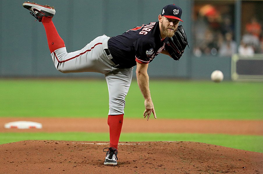 奇怪なシリーズと本命の敗因。ナショナルズが修正したエースの癖。<Number Web> photograph by Getty Images