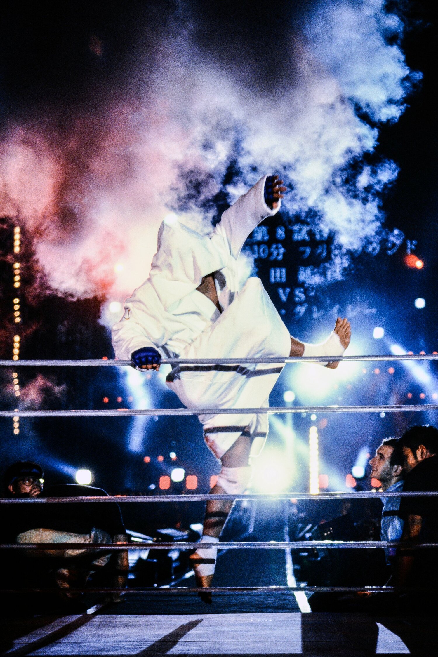 『PRIDE.4』で撮影された「会心の1枚」　©Susumu Nagao