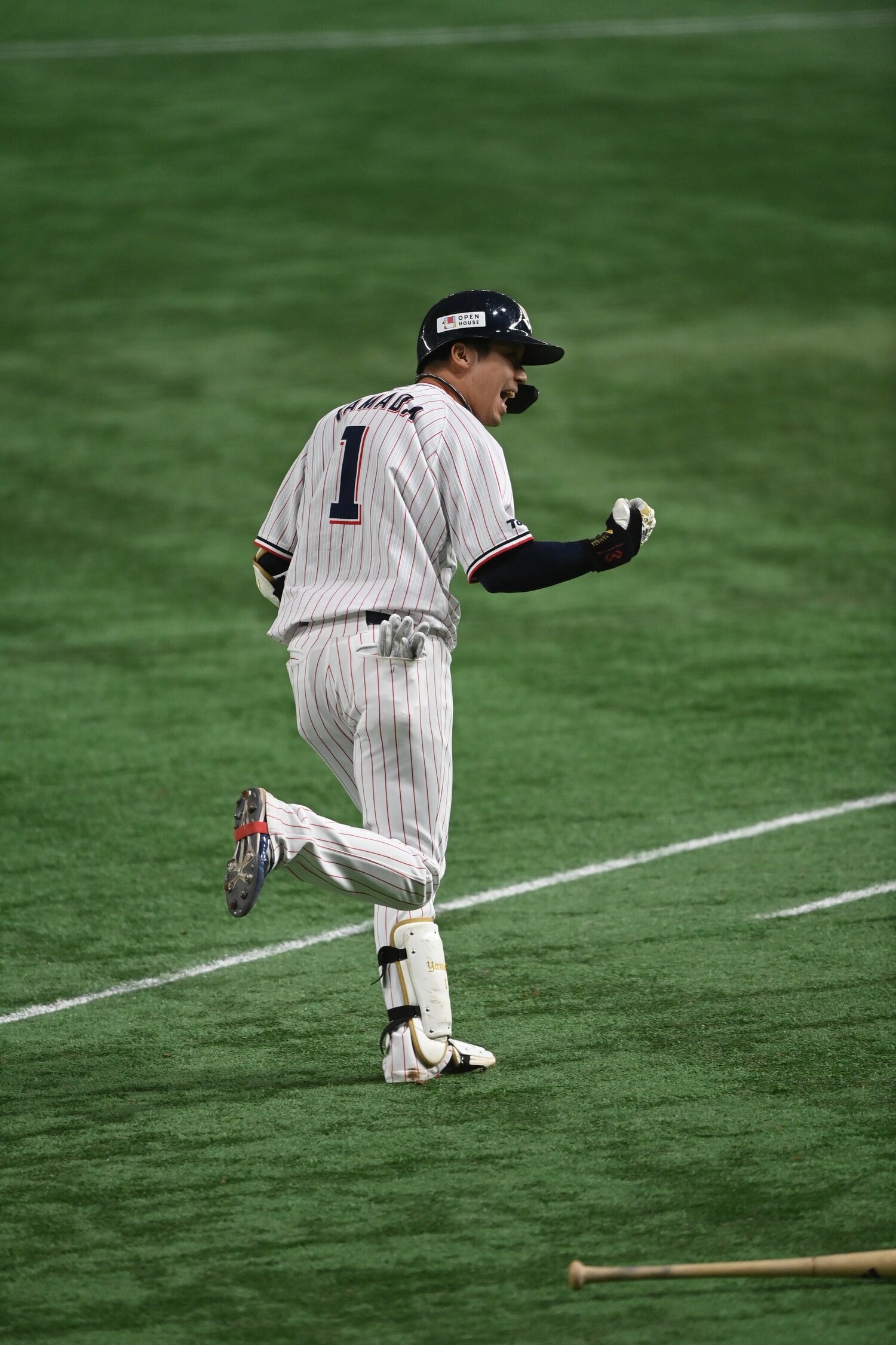 昨年の日本シリーズ第5戦で3ランを放った山田 ©︎Naoya Sanuki