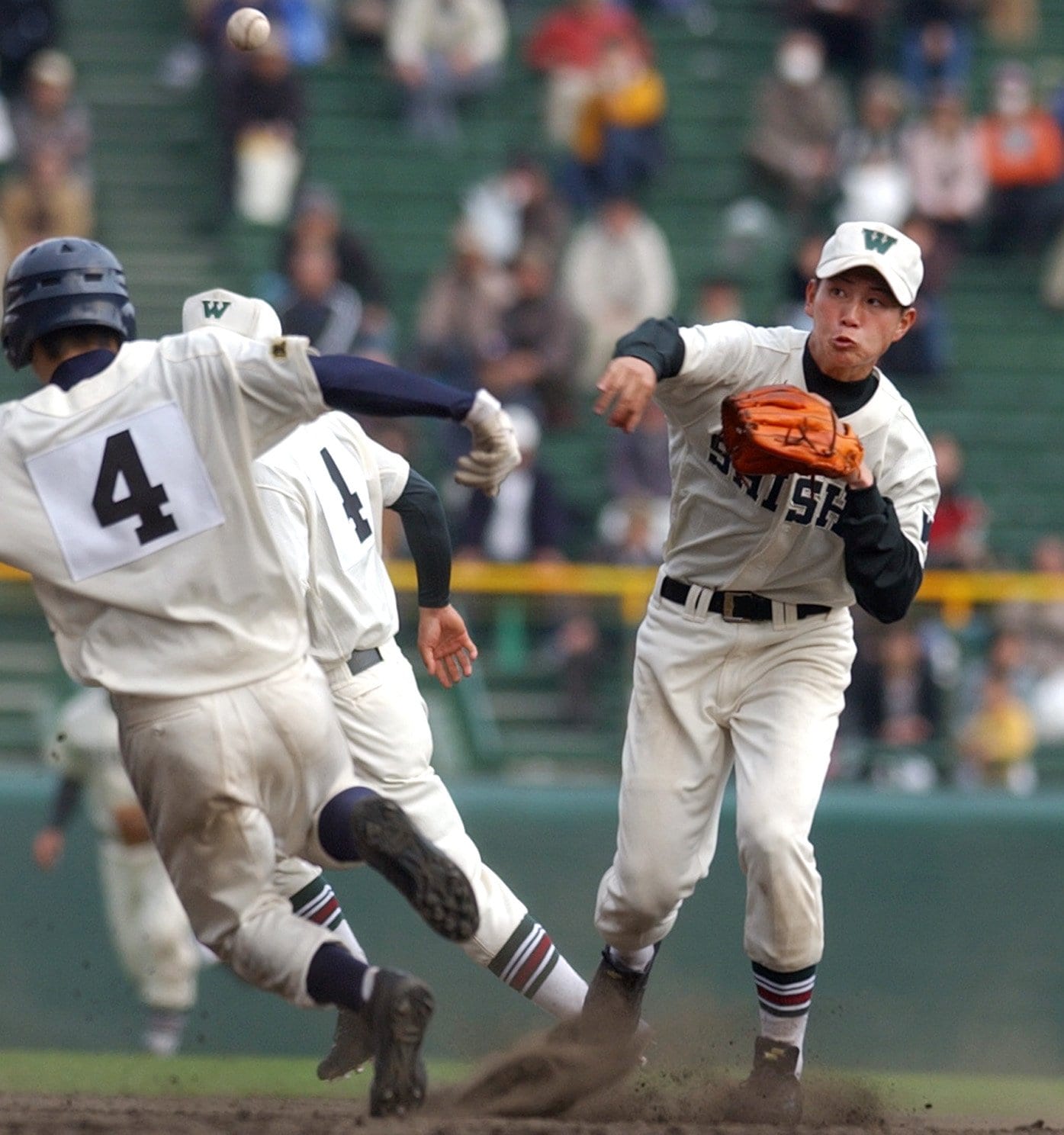 高校時代の川端 ©JIJI PRESS