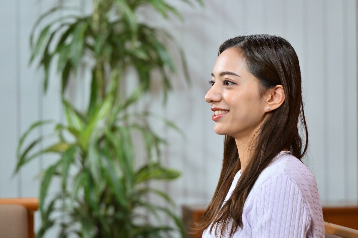 結婚、出産について振り返るサイード横田さん　©Hideki Sugiyama