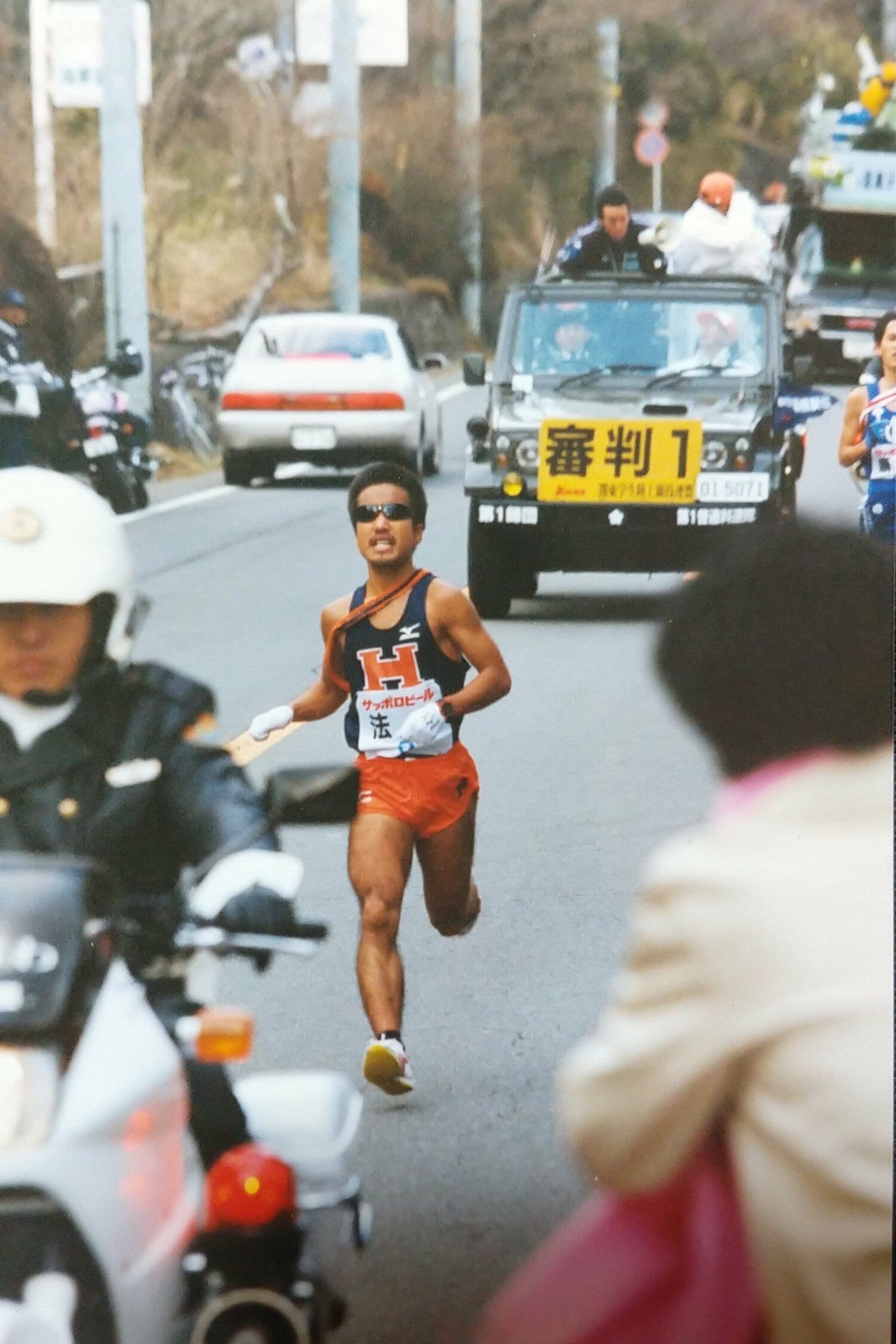 藤原、奥田といった学生トップ級ランナー相手でも「勝ち筋はある」と思っていたという大村／本人提供