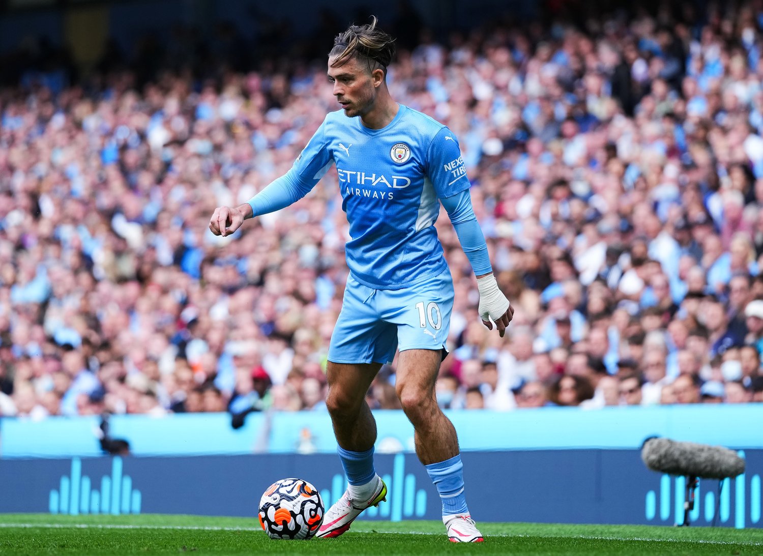 速さも上手さもあるプレミア勢のウインガーは「他リーグと質が違う」と水沼氏。後半戦になるが、グリーリッシュとの対戦を楽しみにしていた©︎Getty Images