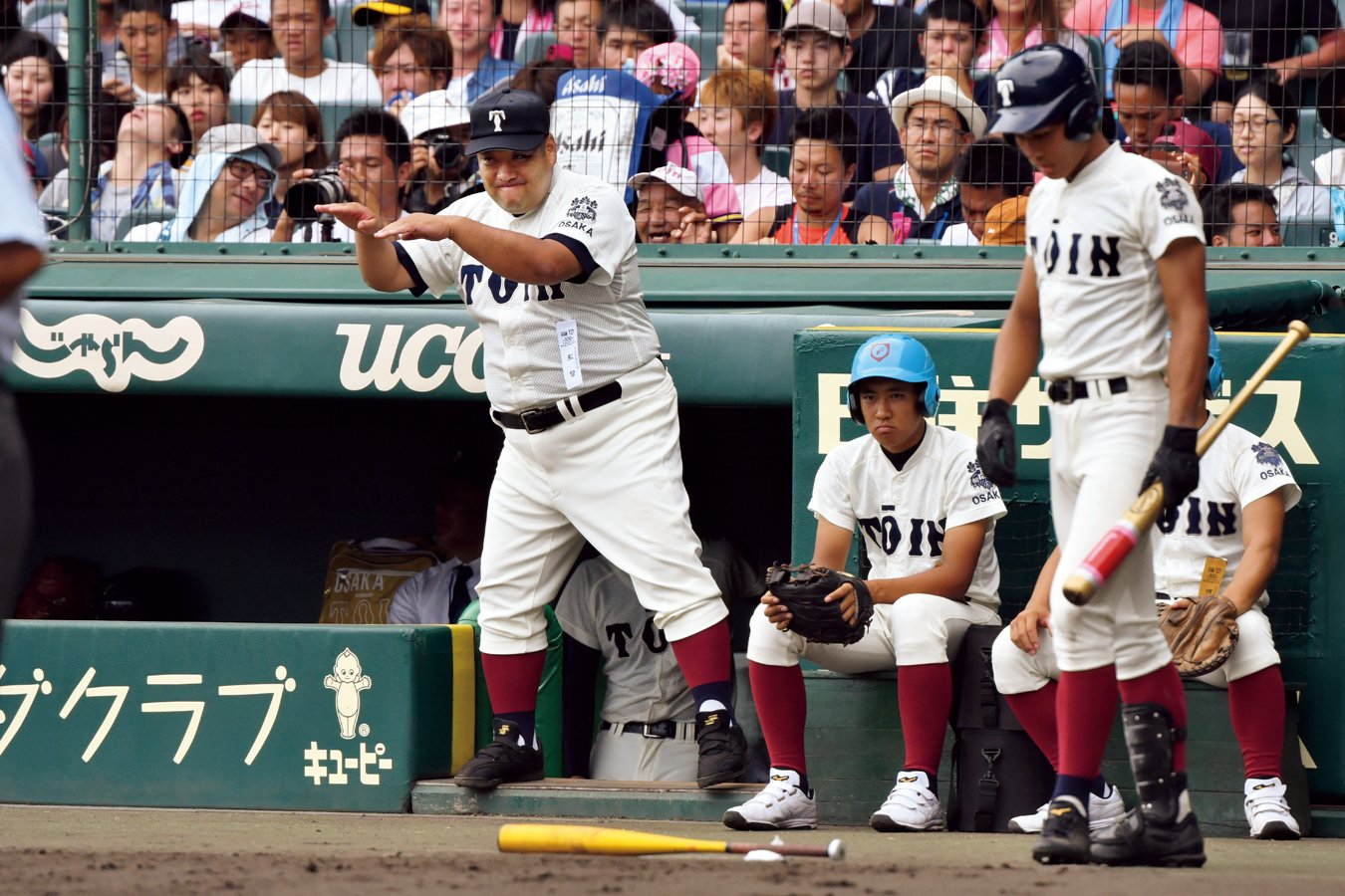 大阪桐蔭を率いて甲子園春夏通算9度の全国制覇を果たしている西谷浩一監督　©︎Hideki Sugiyama