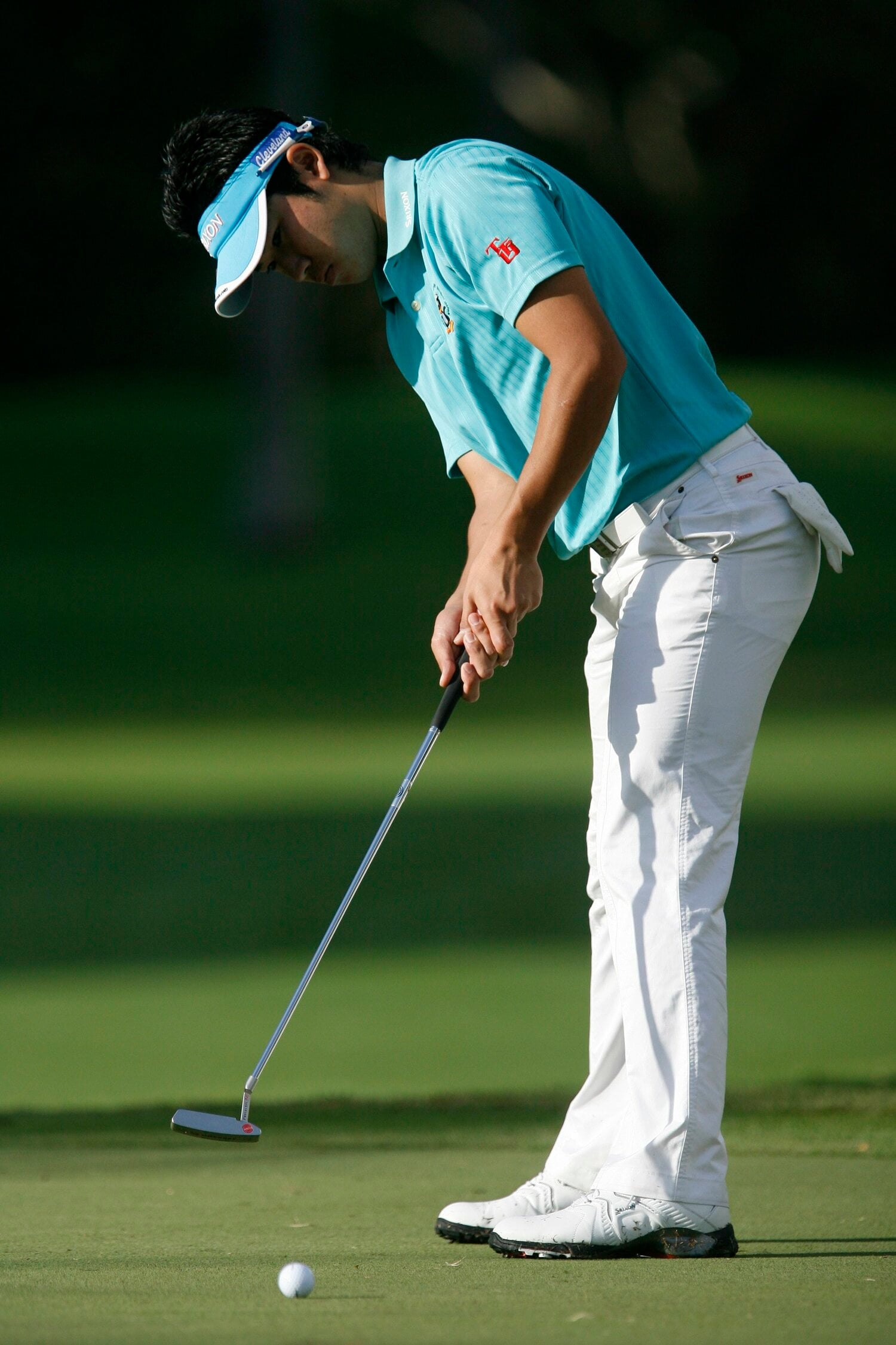 2011年1月にソニーオープンに出場した松山英樹（当時、東北福祉大1年）　©REUTERS//ALFO